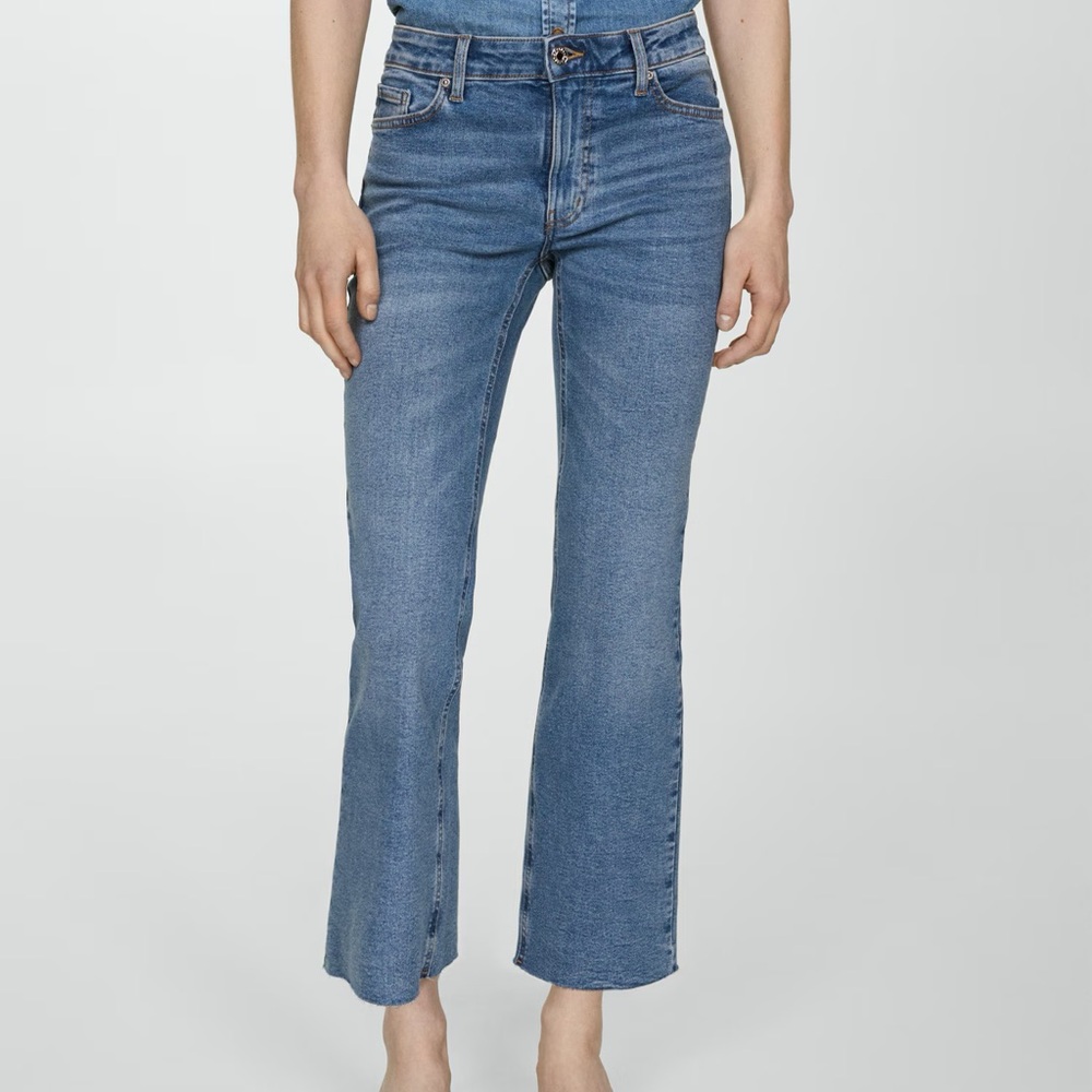 Mango Blue Flare Women's Jeans